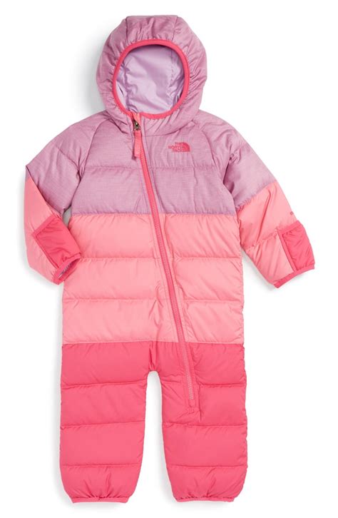 baby girl down snowsuit